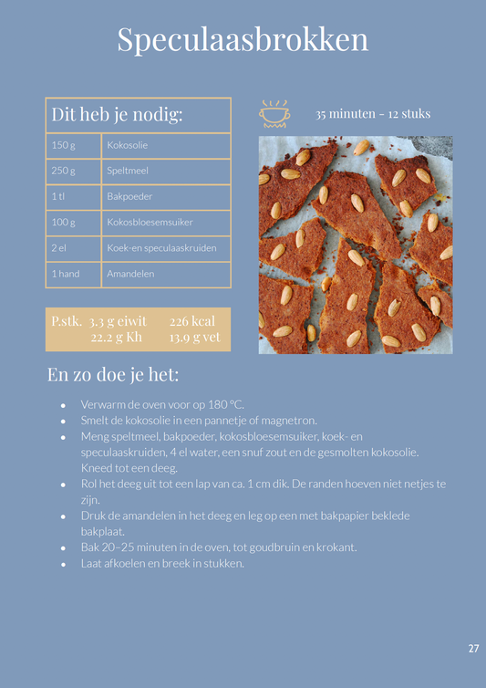 Digitaal kookboek: voor mensen die gezond willen snacken