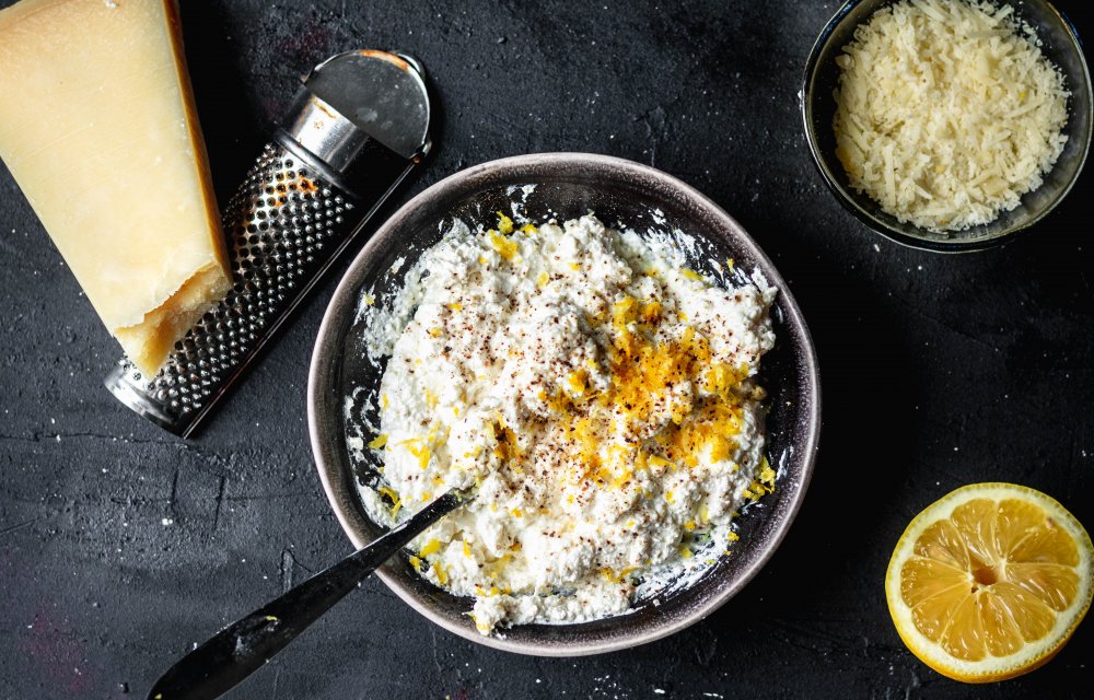 Romige pasta met groene asperges