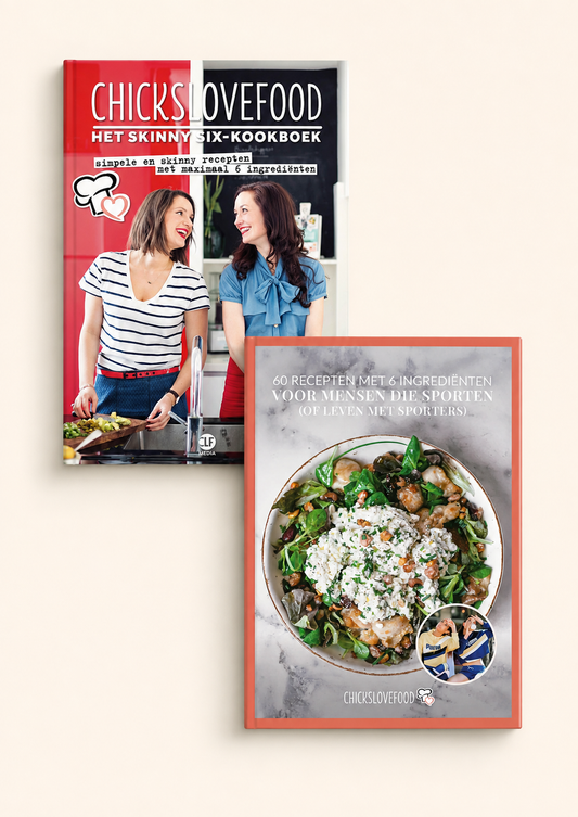 DE GEZONDE ZOMER BOEKENDEAL: Sport-kookboek & Skinny Six-kookboek