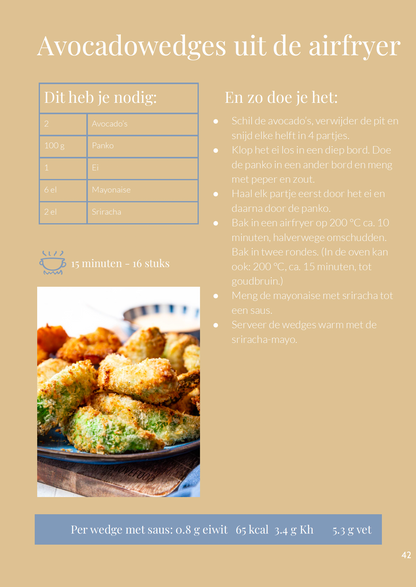 Digitaal kookboek: voor mensen die gezond willen snacken