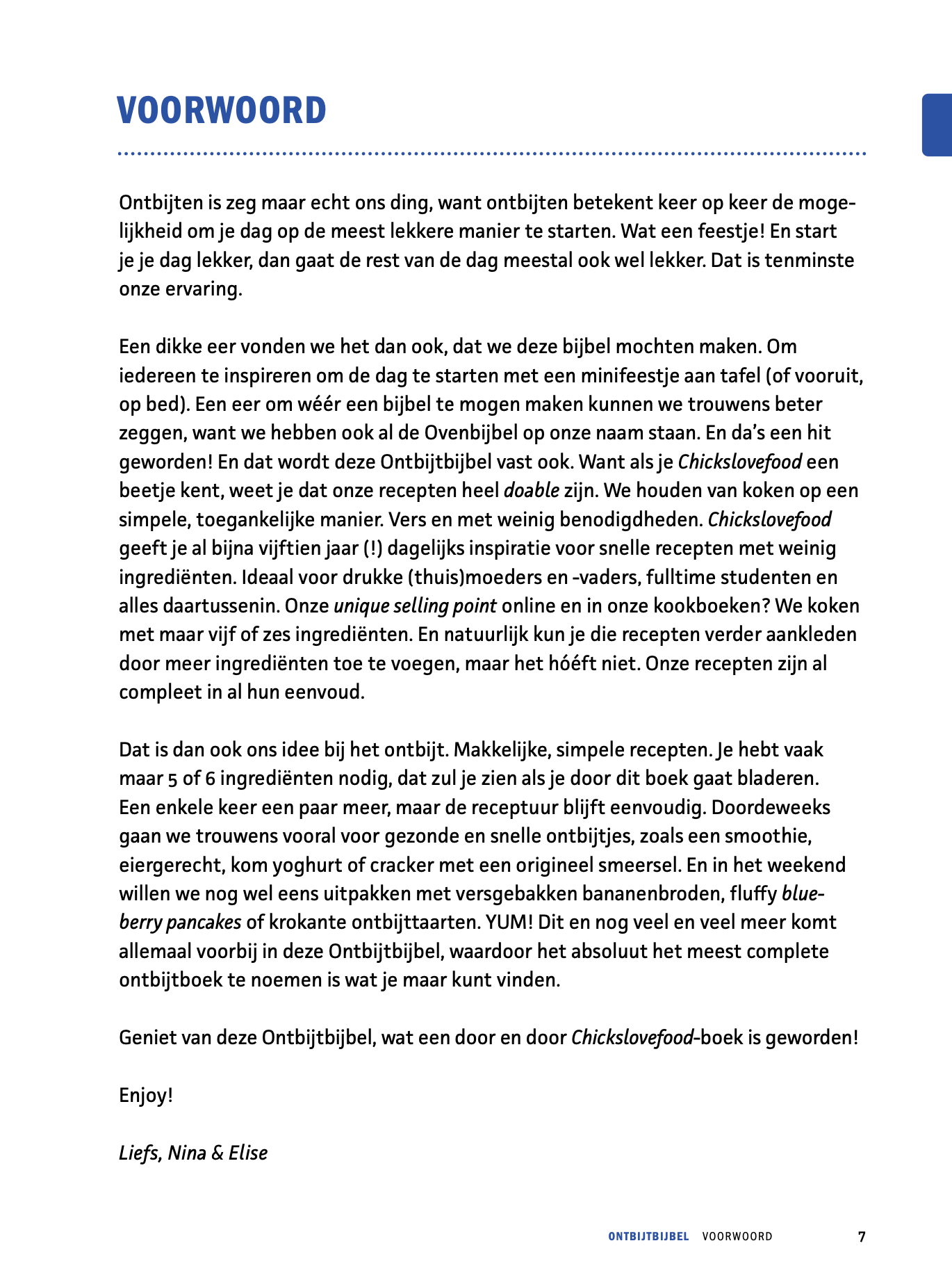 Ontbijtbijbel - kookboek