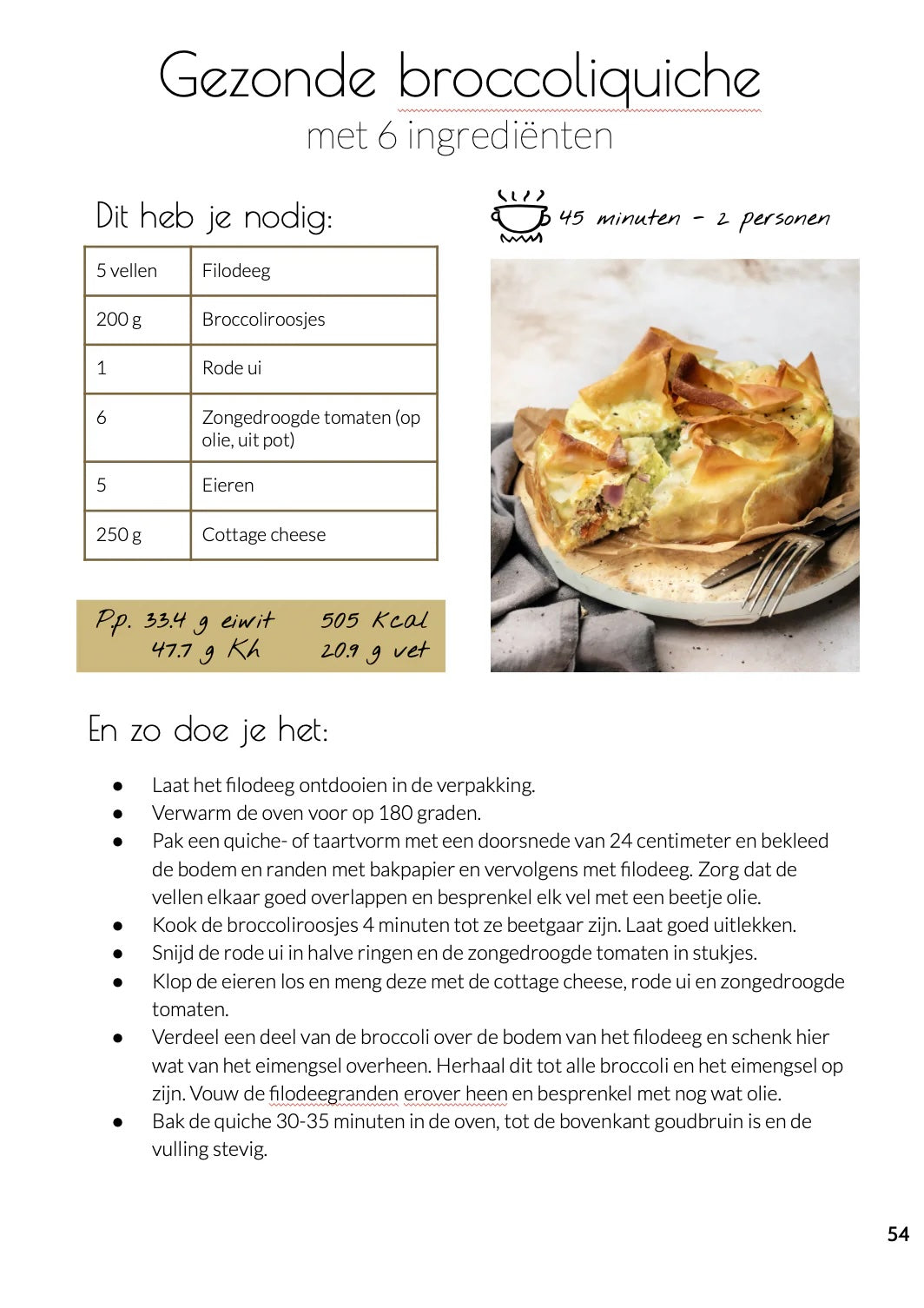 DE GEZONDE ZOMER E-DEAL - méér eiwitten & minder koolhydraten