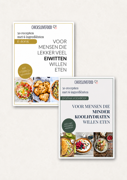 DE GEZONDE ZOMER E-DEAL - méér eiwitten & minder koolhydraten