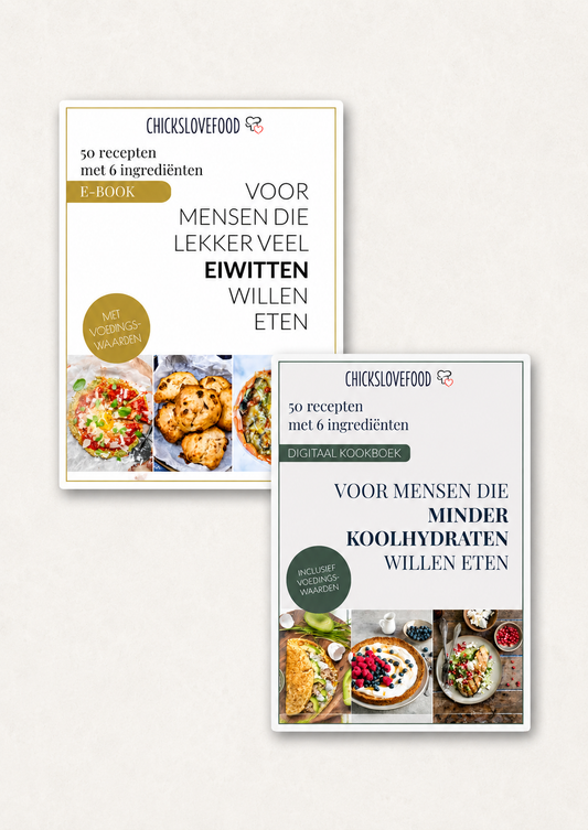 DE GEZONDE ZOMER E-DEAL - méér eiwitten & minder koolhydraten