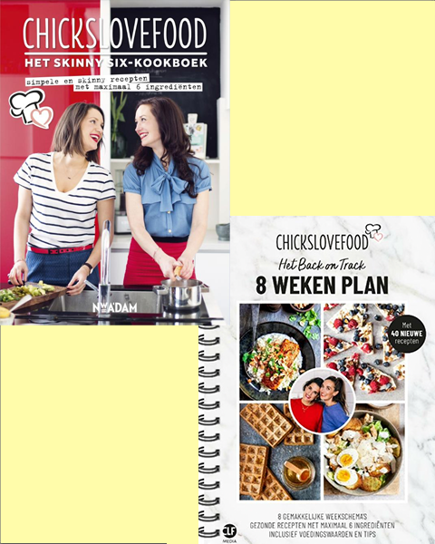 GEZONDE ZOMERDEAL: Back on track 8 weken plan & Het Skinny Six kookboek
