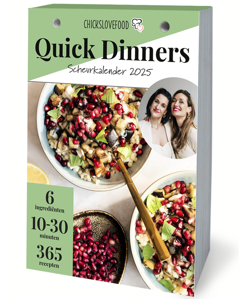 PRE-ORDER: Quick Dinners - Scheurkalender 2025 - FULL COLOUR!