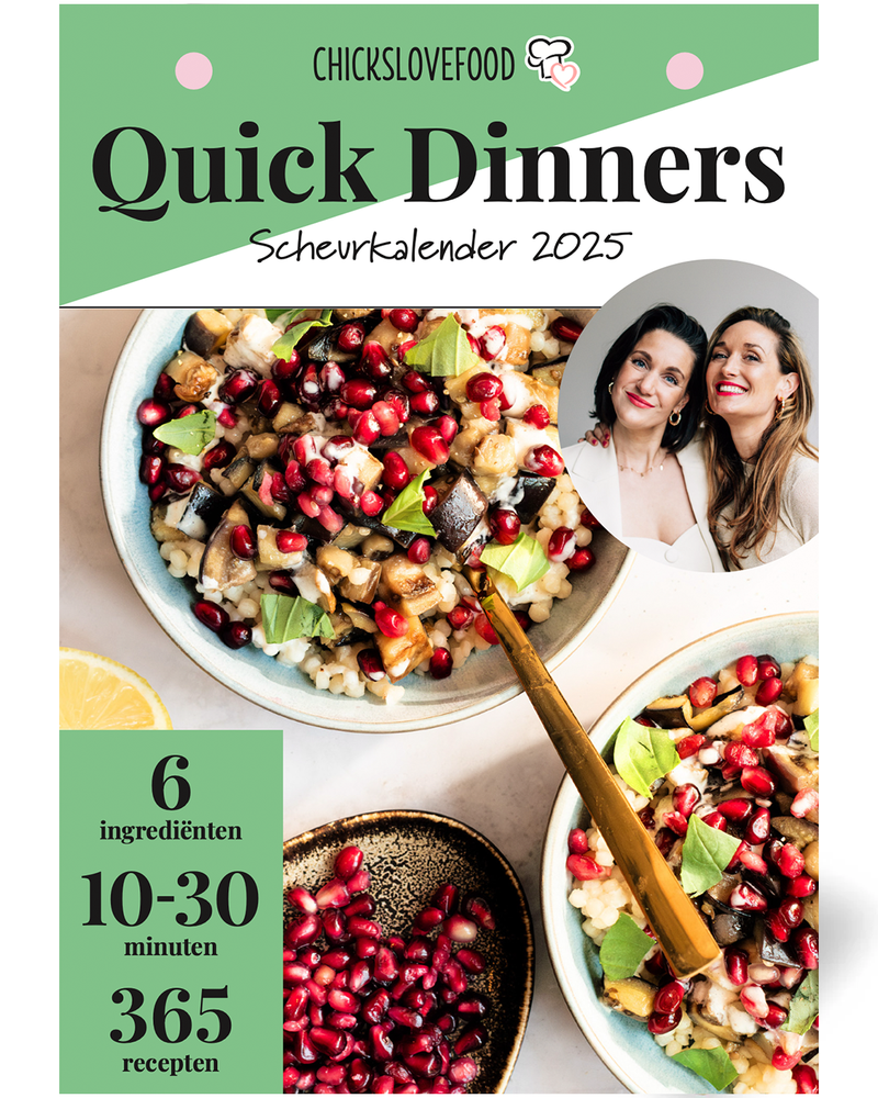 PRE-ORDER: Quick Dinners - Scheurkalender 2025 - FULL COLOUR!