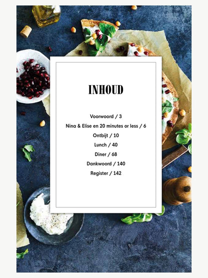 Het 20 minutes or less - kookboek