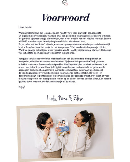 E-BOOK | 31 dagen healthy new year plan