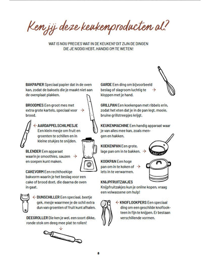 Het kids love cooking-kookboek