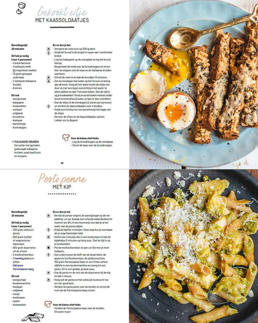 Het kids love cooking-kookboek