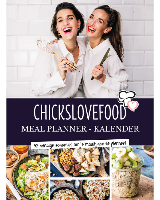 De Chickslovefood Meal Planner kalender - GRATIS BIJ BESTEDING VAN 50 EURO OF MEER