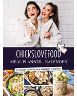 De Chickslovefood Meal Planner kalender - GRATIS BIJ BESTEDING VAN 50 EURO OF MEER