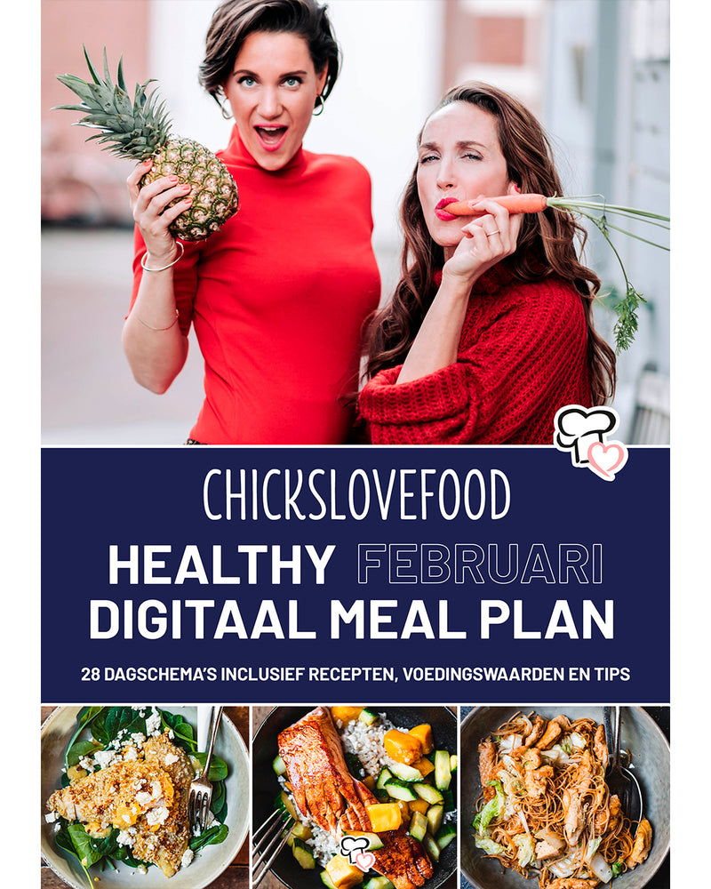 E-BOOK | Healthy februari digitaal meal plan