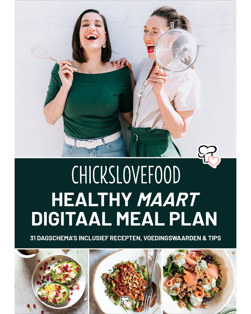E-BOOK | Healthy maart digitaal meal plan