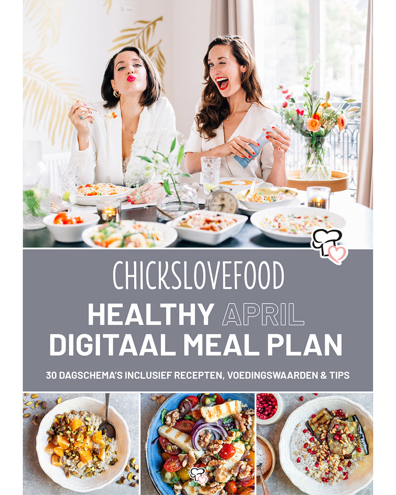 E-BOOK | Healthy april digitaal meal plan